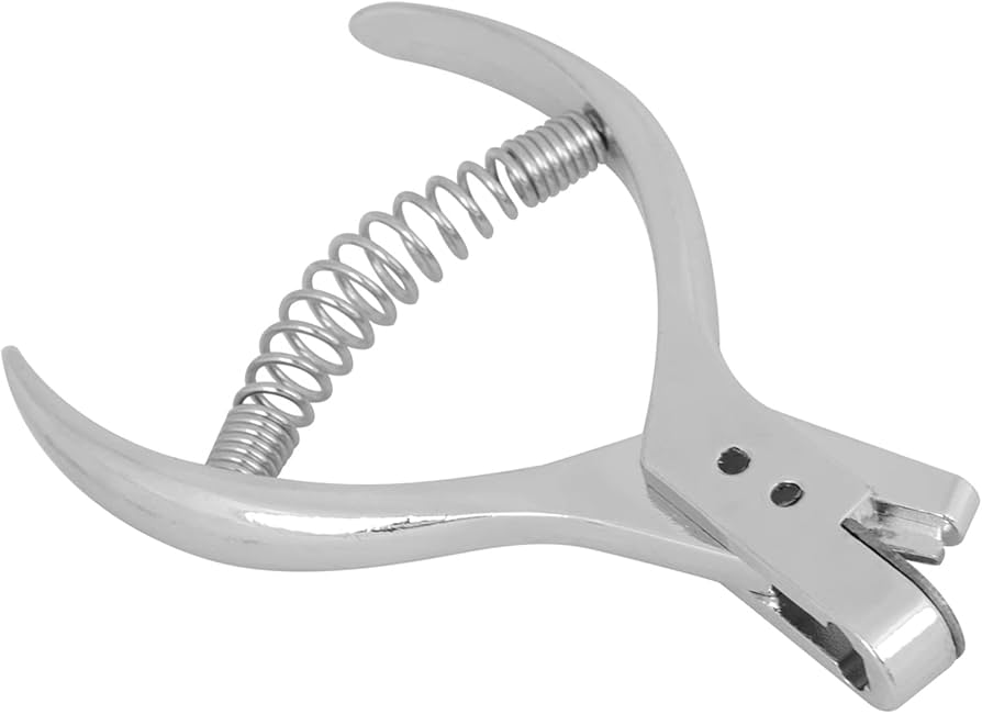 Amazon.co.jp: 改札鋏 パターンノッチャー 穴あけパンチ 切符切り 切符