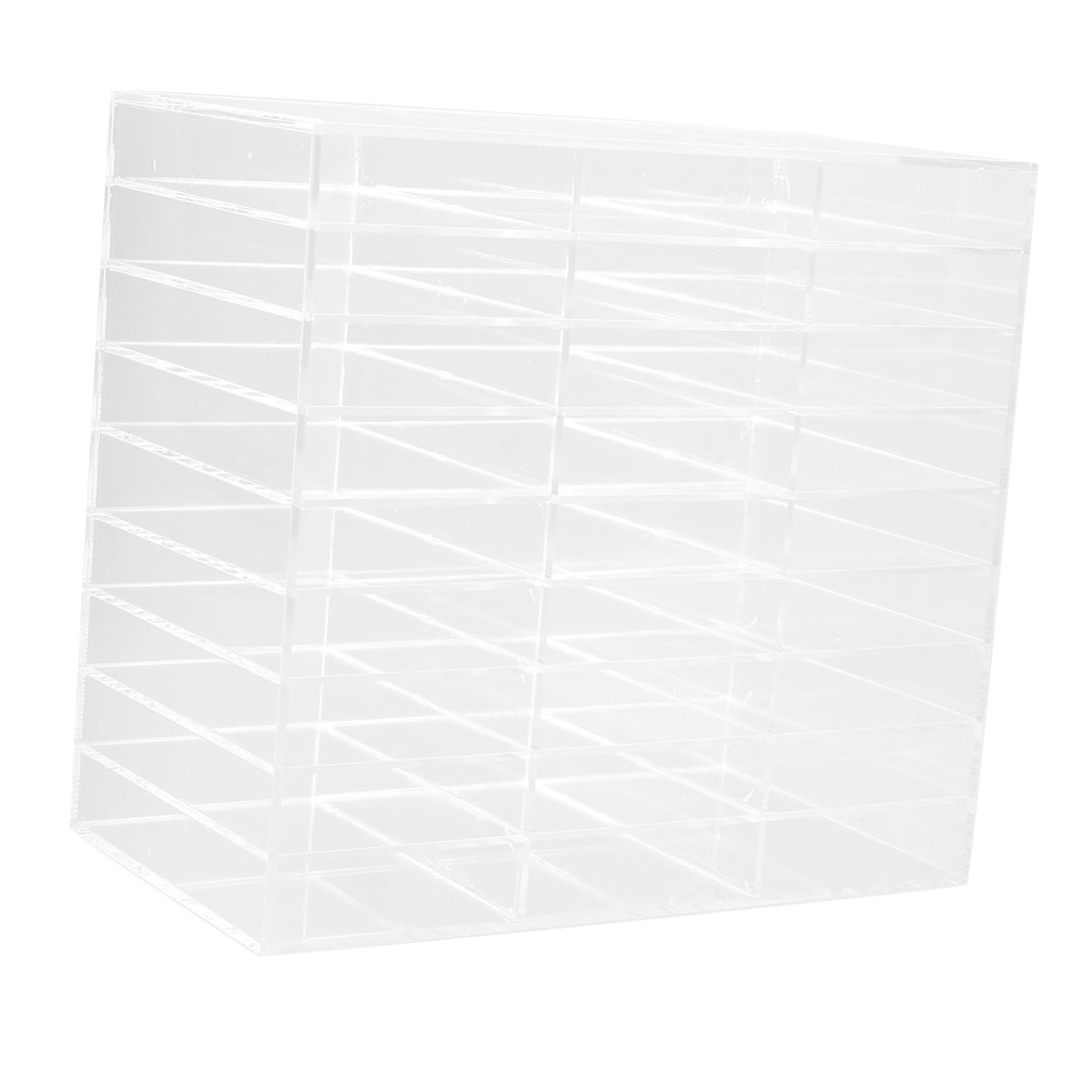 Mikikit Portapenne da Tavolo in Acrilico Organizzatore per Pennarelli Portatile Portapenne da Scrivania Decorativo per Casa e Scuola