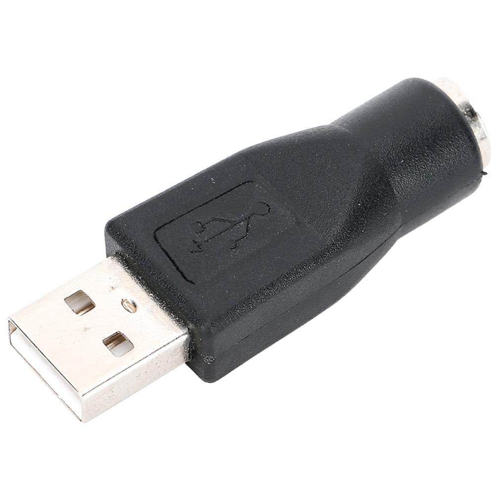 ASHATA 5 szt. adapter USB męski do konwerter myszy lub klawiatury, mały i przenośny, Plug and Play