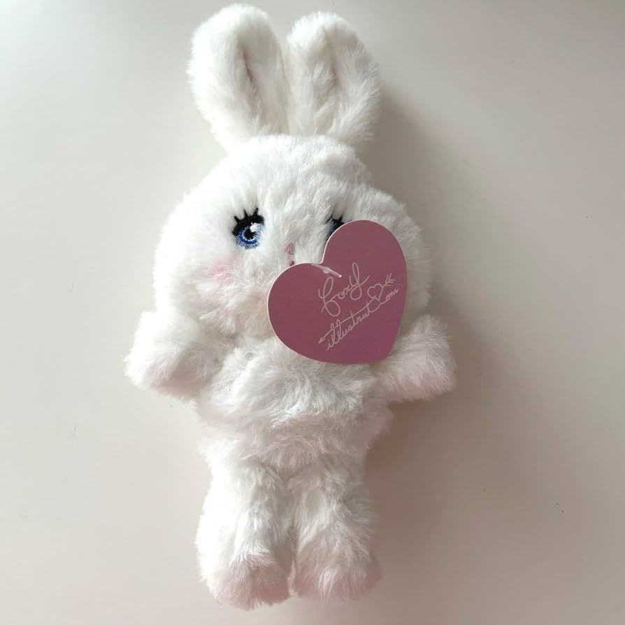 Amazon.co.jp: foxy illustration うさぎ ぬいぐるみ : おもちゃ