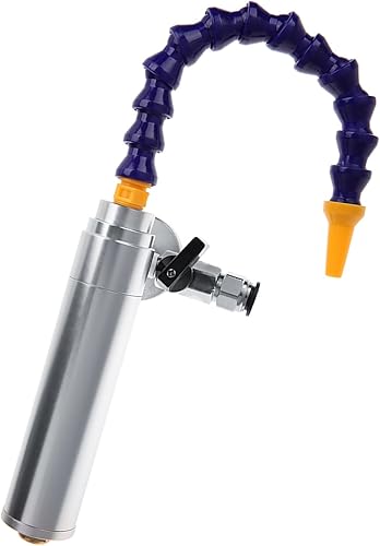 Miniatura 7 de Mini pistola de aire frío Vortex de 6.299 in Máquina de flujo de aire de enfriamiento seco con tubo flexible para cabezal de máquina