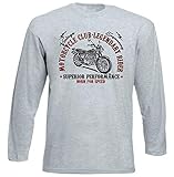 honda cb motorcycles wiki  Teesandengines Men\'s Honda cb 550f Motorcycle Club Grey Long Sleeved T-Shirt Size XLarge