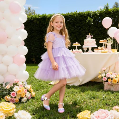 Image of Motasha Sparkly Girls Dress Shoes Kids High Heels Toddler to Big Kid