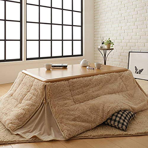 手洗いOKラビットファータッチの布団セットMTN  カラー| 4色対応 サイズ|幅180 奥行180 cm (正方形) 主素材| ポリエステル100% Amazon｜MTR 手洗いOKラビットファータッチのコタツ布団セット 4色対応