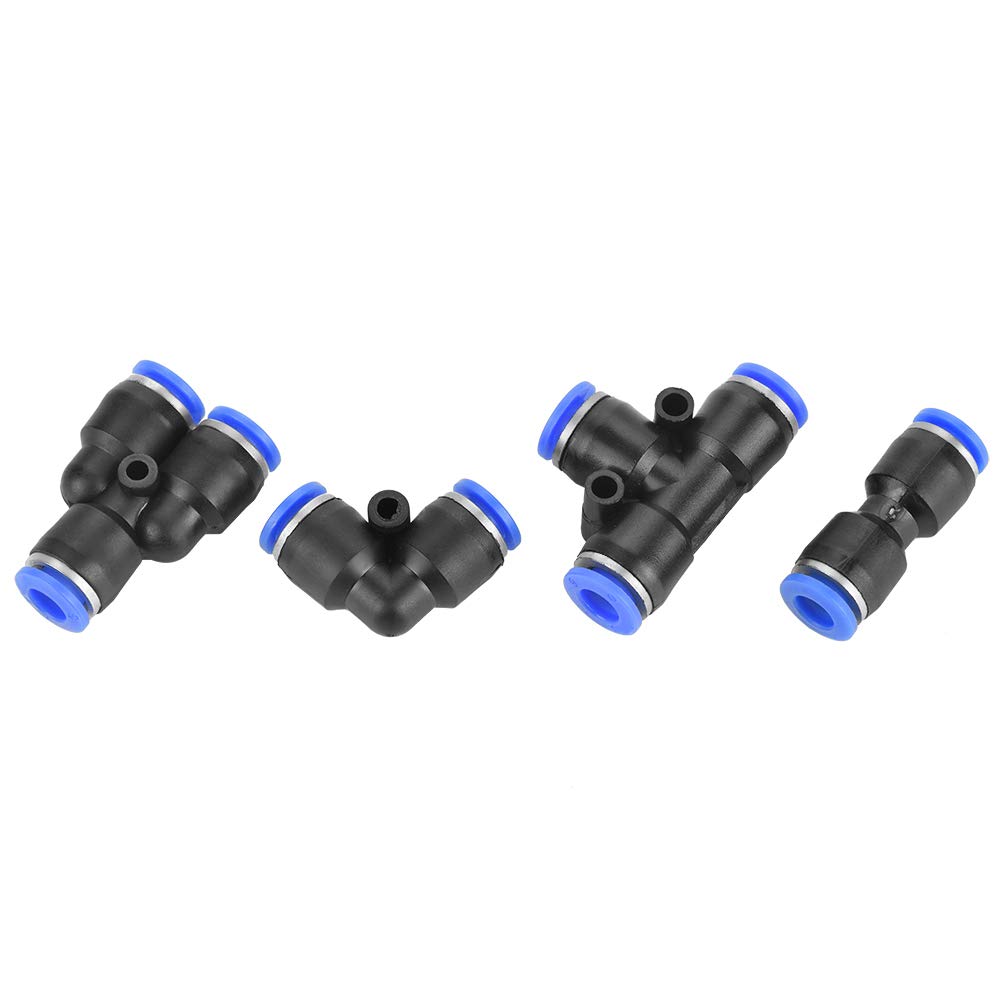 Connettore Frizione Pneumatico Spina Per Tubo 6 Mm Dritto ETPU6 - Foto 6