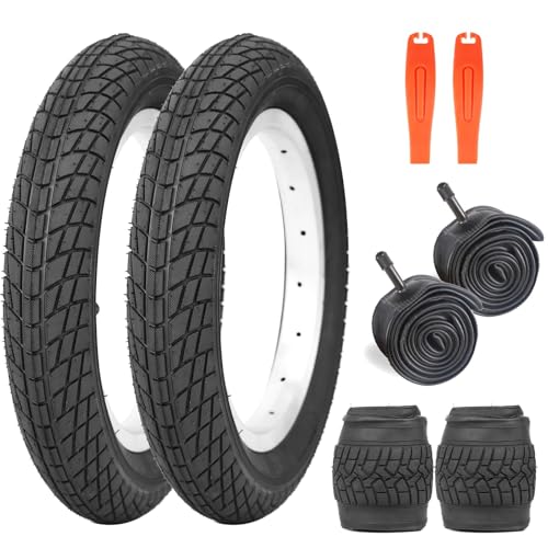 2er-Pack 12.5/18Zoll Fahrradreifen 12 1/2x2 1/4/18x2.25 Zoll Fahrradmantel...