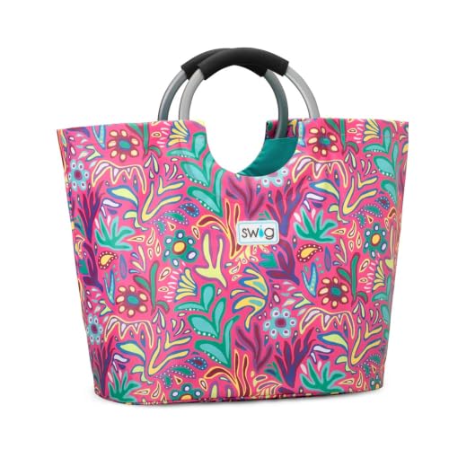 Image of Swig Life Loopi Tote Bag, Large, Lightweight, Waterproof Beach and Utility Bag