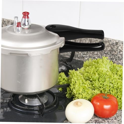 Repuestos de mango para olla de presión ARTIBETTER, juego de 2 piezas, fácil de instalar y limpiar, agarre largo negro miniatura 5