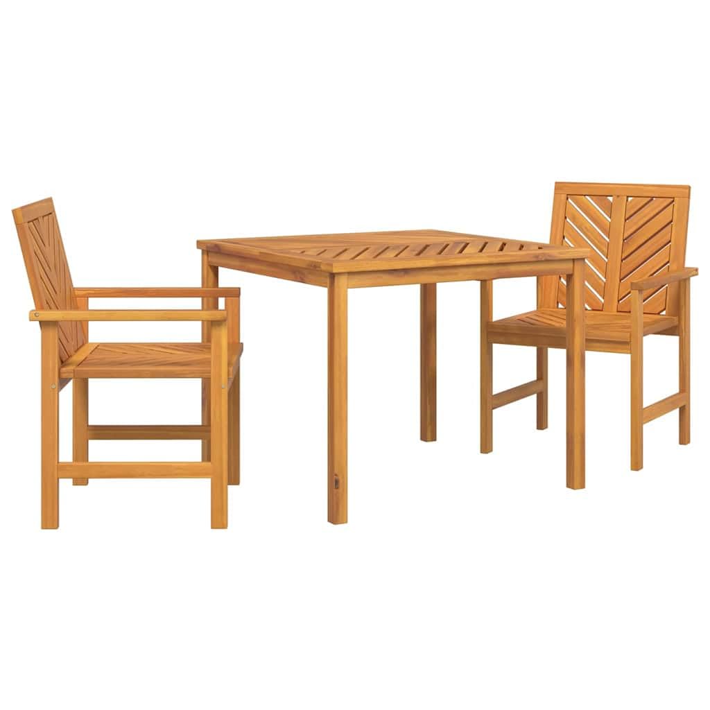 Juego de comedor de jardín de 5 piezas con bancos y mesa grande para solucionar la falta de espacio