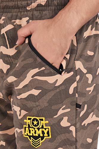 Image of Neo Garments Men's Cotton Solid Regular Fit Trackpants /Jogger /Trouser with Side Pockets