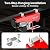 110V Electric Hoist Winch,Capacity 440lbs Electric Hoist with 10ft Wired Remote Control,Overhead Lifting Crane for Garage,Warehouse,Home Workshop