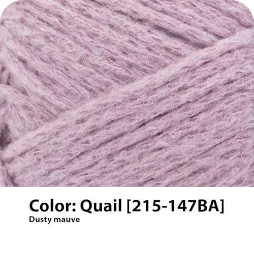 Image of Lion Brand Yarn, Feel Like Butta Velvety Soft Yarn for Knitting, Crochet, and Crafts, Quail, 3 Pack, Chenille Like Fiber for Plush Baby Blankets, Amigurumi Toys, and Worsted Weight Sweaters