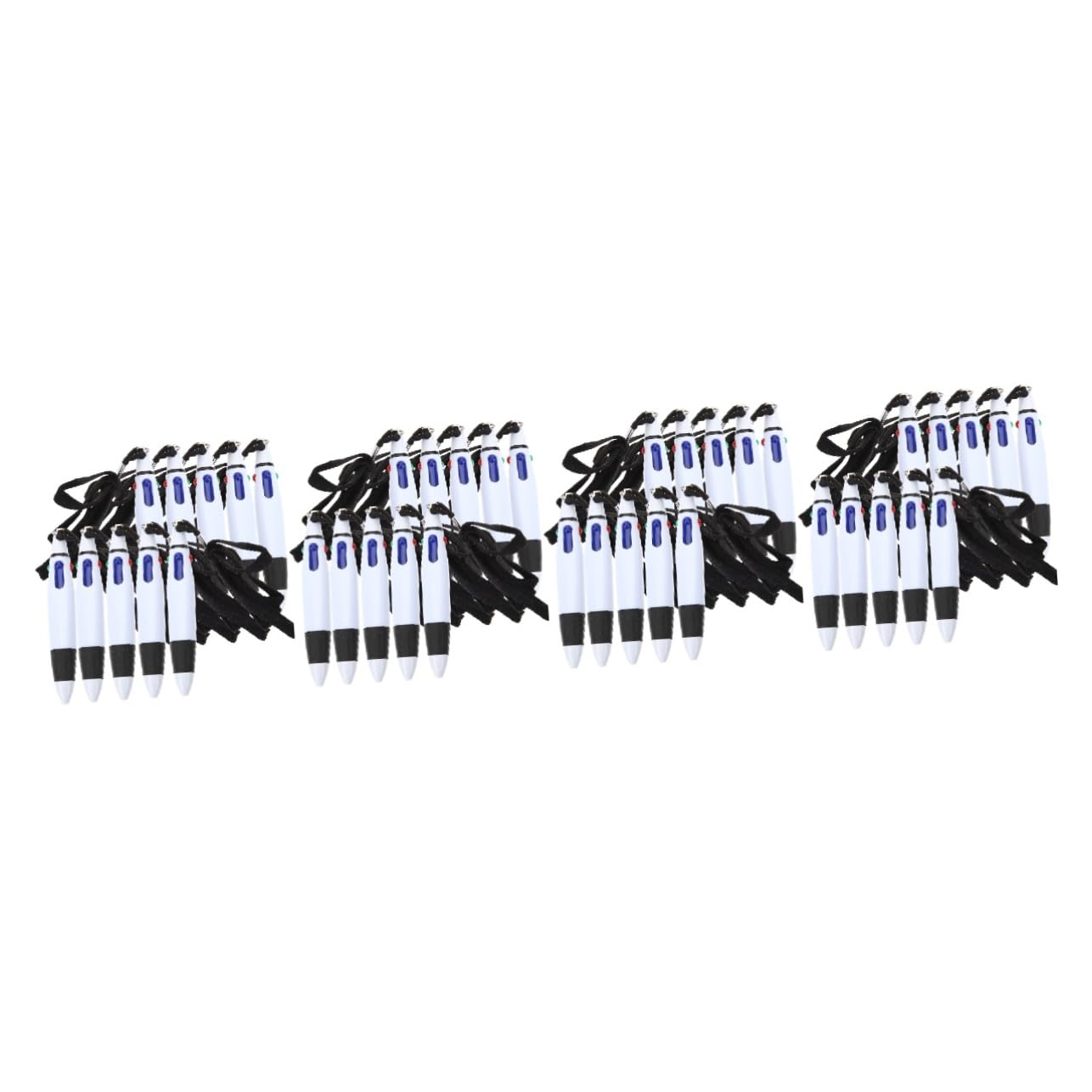 Tofficu 4 Set Penna A Sfera Penna Stilografica Multicolore Lanyard Da Ufficio Penne Cancellabili Retrattili Per Accessori Per Infermieri Per Il Lavoro 10 pezzi * 4