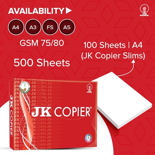 JK Copier Paper 75GSM A4, 1 Ream (500Sheets) (Image - 3)