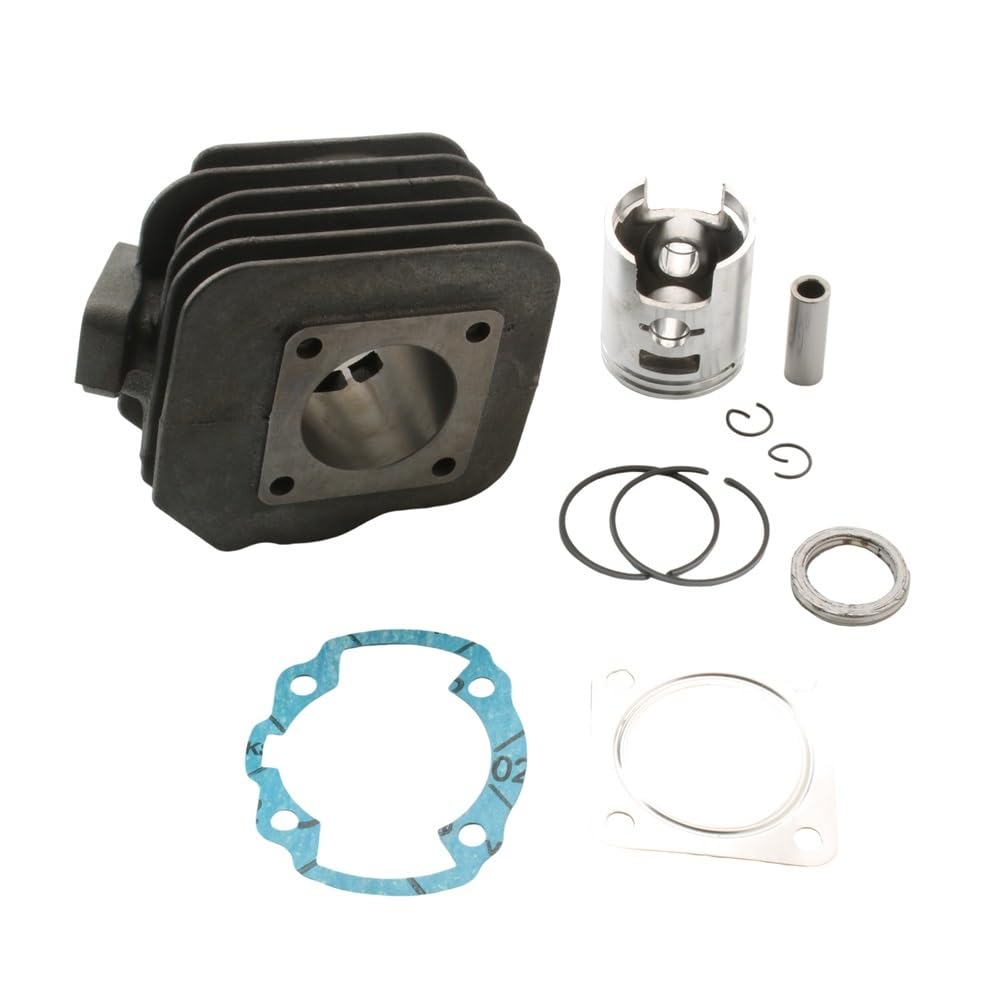 Zestaw bloku cylindrów Big Bore 60cc pasuje do Curio CX50 DJ Fever 1 2 KB 50 Meteorit Scout 50cc 44mm 2T Zestaw cylindra Zestaw big bore do motocykla