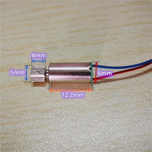 Moteur de vibration étanche 6mm micro vibrations 5V - 3