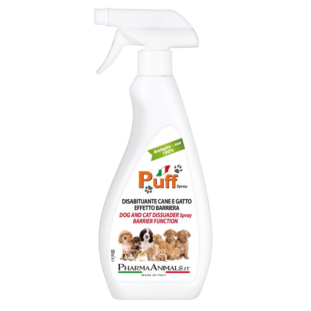 Spray Antimorso per Cani e Gatti 500ml AntiGraffio Antiurina Effetto Barriera