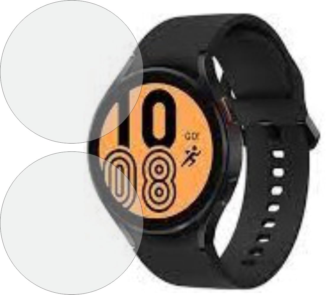 MOBLING Screen Protector Compatible With Samsung Galaxy Watch 4 44mm Lte Smartwatch, Full Coverage TPU Fiber Screen Guard not a Tempered Glass (Pack of 2) (B0CYWNCQWN) Amazon Price History, Amazon Price Tracker