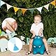 QFEHTHSK 2 Bunte Wimpel Mit Quasten, Schnurfahnen Für Geburtstagsfeiern, Wimpel Für Die Außendekoration, Hängefahnen Für Die Kinderzimmerdekoration, Wimpel Für Die Heimdekoration