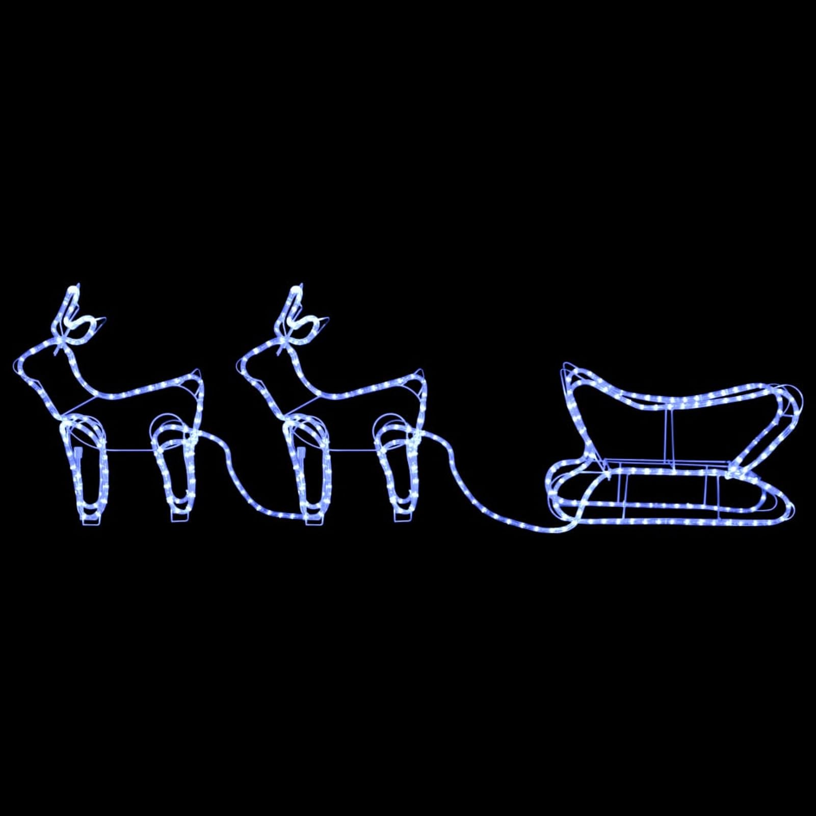 Renne e Slitta Decorazione Natalizia per Esterni 576 LED,Decorazioni Natalizie Renne,Renne Natalizie da Esterno -329811
