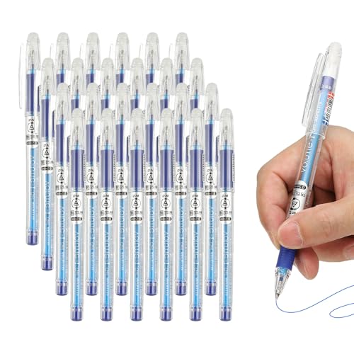 Bolígrafos borrables PATIKIL 0.5mm 24 unidades tinta azul