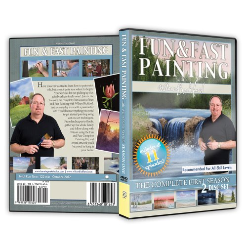 Wilson Bickford - Video Art Lessons"Fun and Fast Painting" DVD