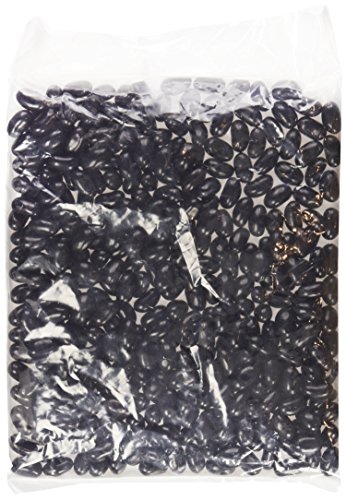 Sweet's Black Licorice Jelly Beans, 2 lb Bag in Certified Frustration-Free Packaging