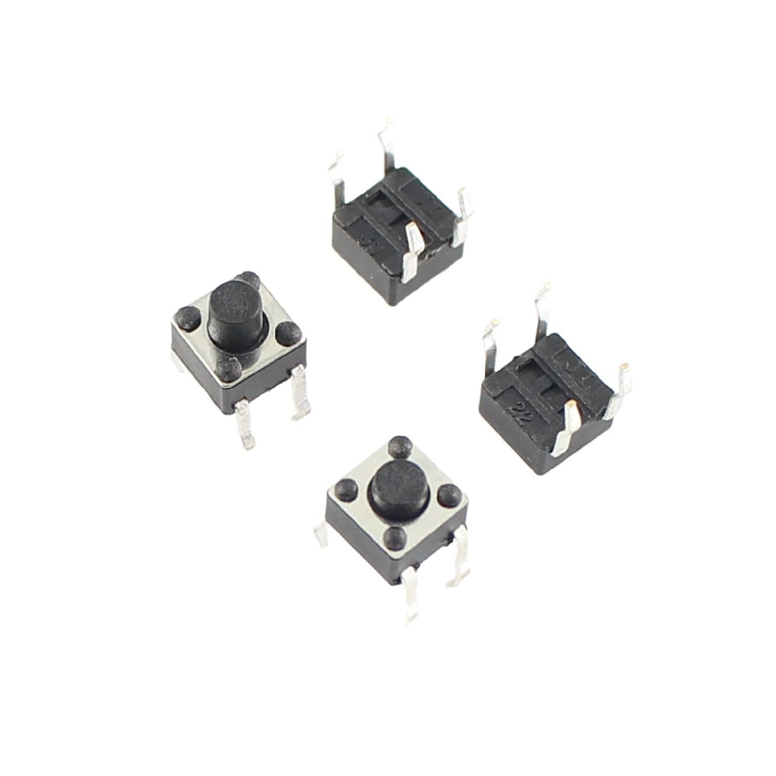 Interruttore a pulsante tattile momentaneo - Interruttore DIP Tack con ripristino automatico for pannello PCB con 4