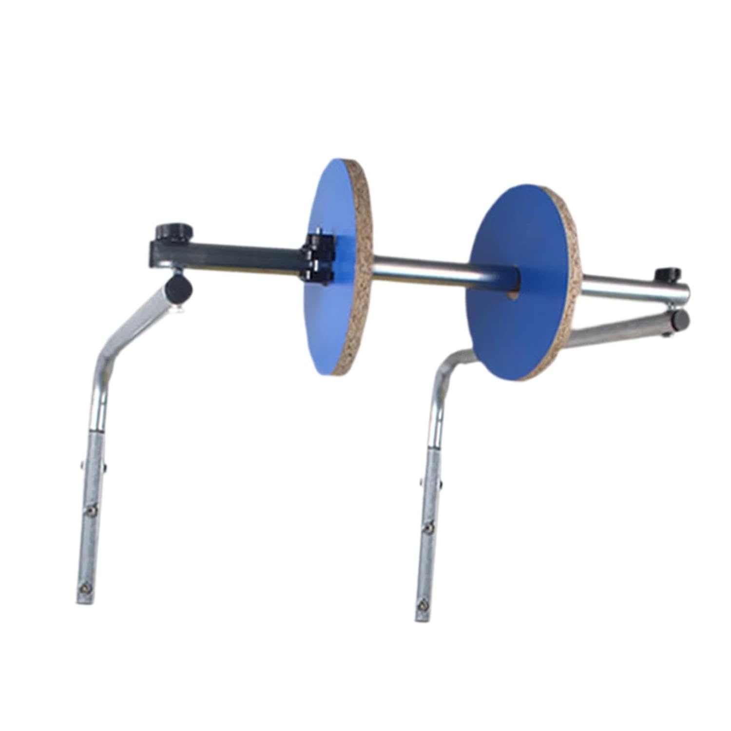 ラッピングロールディスペンサー、壁掛け、手動、移動用クッションホルダー, 80cm幅のフィルムに適合