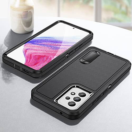Coque de protection robuste Samsung Galaxy S22 Plus antichoc trois couches couleur noire