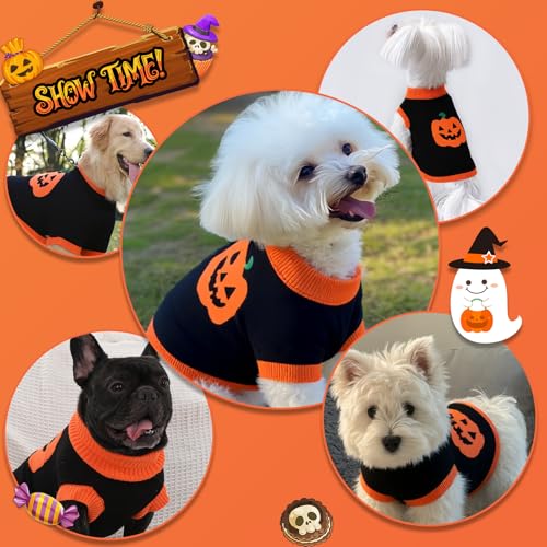 Disfraz Suéter Halloween para Perros Pequeños y Medianos miniatura 6