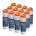 Produktbild clickandtools Markierungsspray leuchtend orange 12'er Pack mit Spezialsprühkopf, schnell trocknend