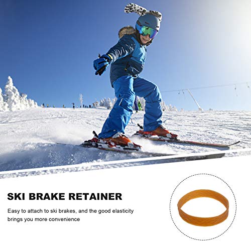 BESPORTBLE Rubber Ring Rubber Ring s 200pcs Ski Brake Retainers Stretchy Premium Bands Snowboard Brake Retainers Ski Band for Sports Outdoor s s - Image 4