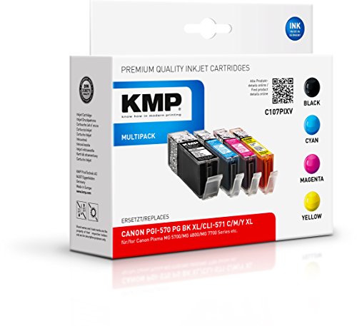 Pack Canon PGI-570 CLI-571 XL KMP pour imprimer vos dossiers et photos de famille