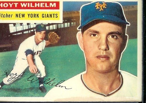 1956 Topps Hoyt Wilhelm #307 New York Giants Baseball Card - -