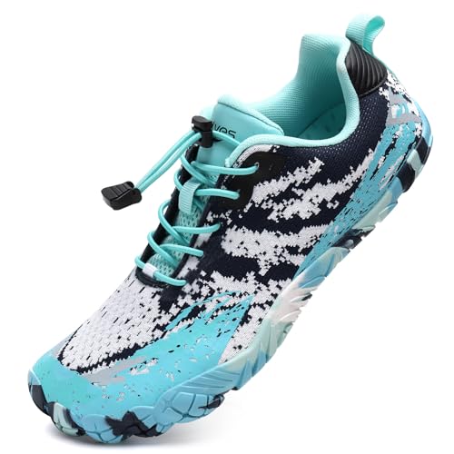Image of WateLves Barefoot Water Shoes for Women Men Wide Toe Quick-Dry Lightweight Mesh Breathable Aqua Shoes for Beach Swim Yoga Exercise Surf Pool Boat