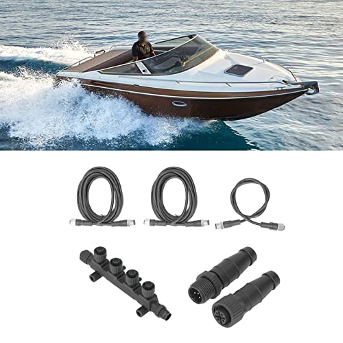 Image of Fydun Marine NMEA 2000 Starter Kit Cable Connector Termination Combination ABS Rustproof Universal NMEA Network Starter Kit
