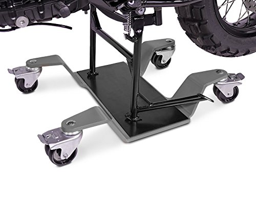Peana Aparcamiento Compatible para BMW R 1200 GS por Caballete Central ConStands Mover II, MAX. 400 kg, Gris