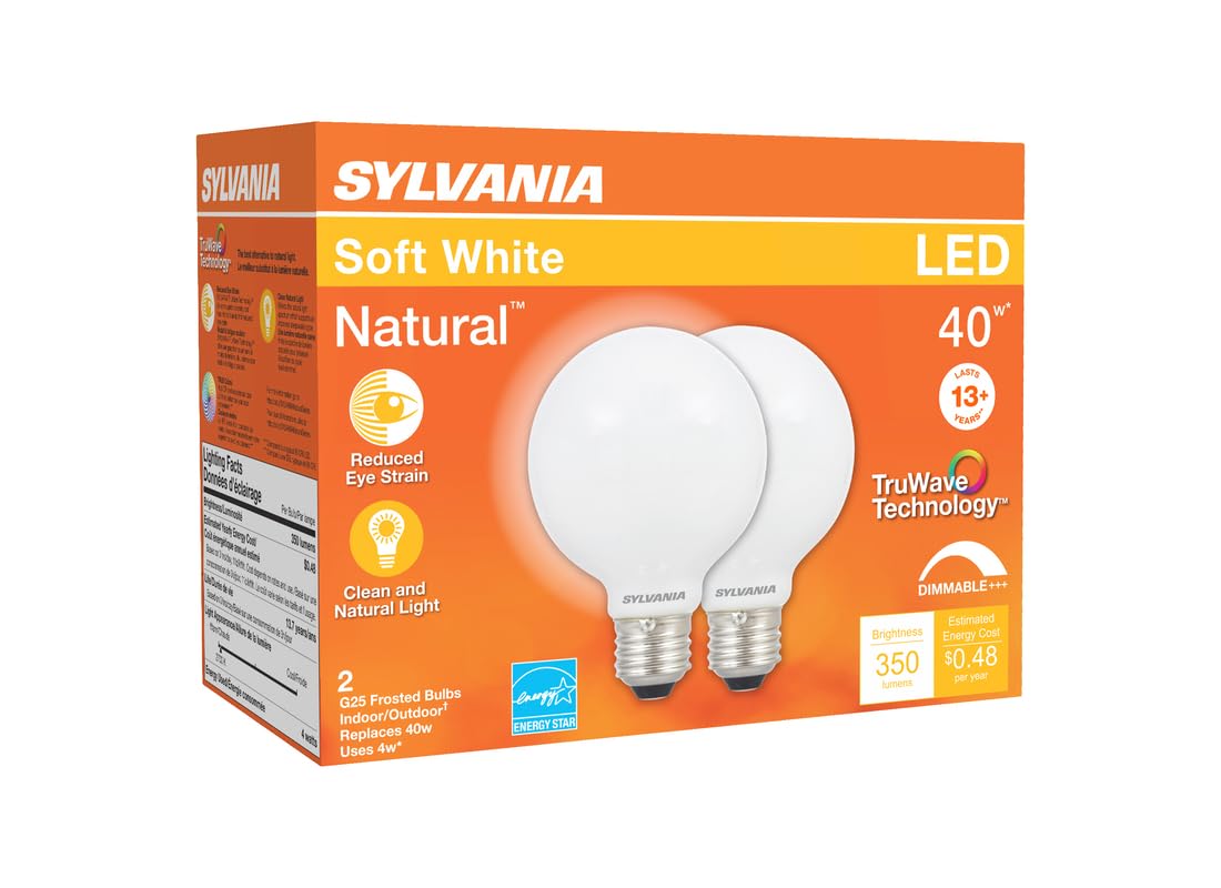 Sylvania 40765 - LED4.5G25DIM927F13YTLRP2 Globe Style Antique