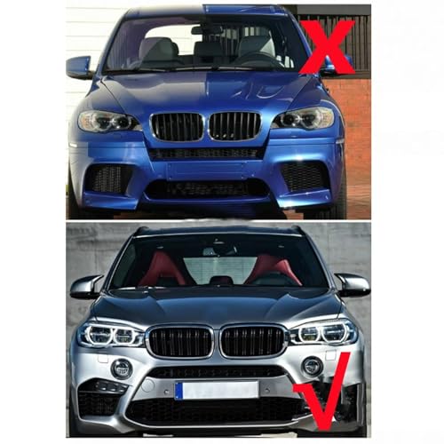 Calandre de course à double lamelles de qualité premium pour BMW X5M F85 F86 - 7
