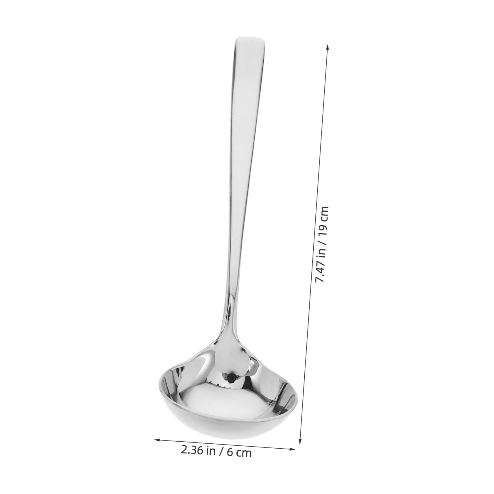 Alipis Cooking Ladle Sauce Ladle Stainless Steel Soup Spoon Set for Kitchen Silverware