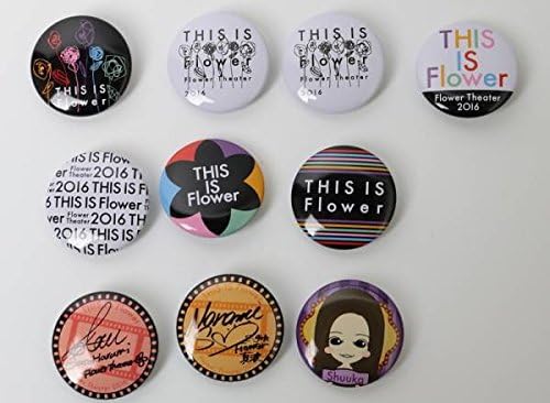 Amazon This Is Flower ライブ 16 カラー 缶バッジ 藤井萩花 鷲尾伶菜 佐藤晴美 坂東希 中島美央 重留真波 E Girls Exile Ldh アイドル 芸能人グッズ 通販