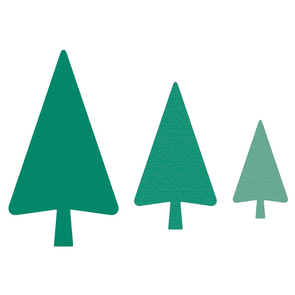 ZAG Christmas Tree fine die 3u.