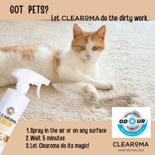 Image of Pet Odor Remover | Heavy Duty Natural Litter Deodorizer | Environmentally friendly and Safe for all pets | 500 ml.
