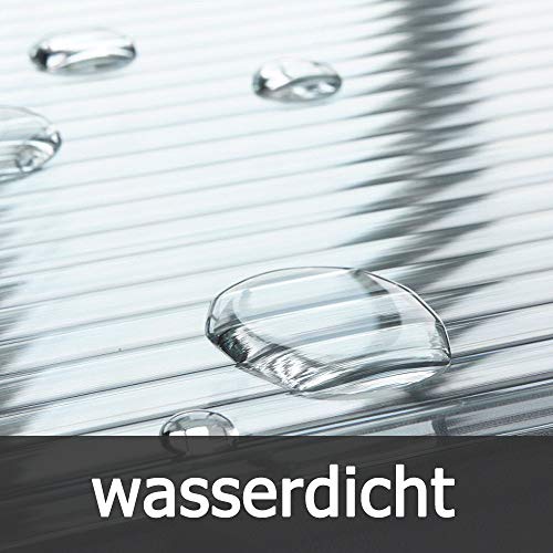 LZQ 14 stuks polycarbonaat holle kamerplaten, dubbele platen, transparante polycarbonaatplaten, 4 mm dik, 60,5 x 121 cm… - Image 7