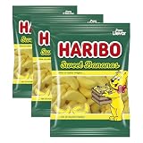 HARIBO Sweet Bananas, 1 X G, Plátano, 90 Gramo (Paquete de 3)