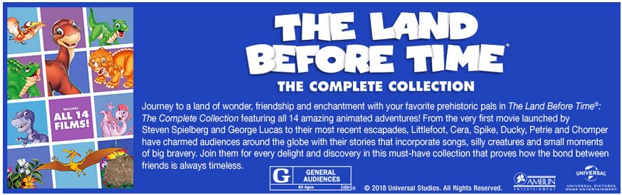 The Land Before Time : The Complete Collections (All 14 Films) - DVD image 4