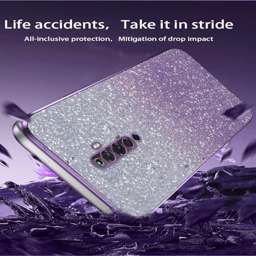 WBWONE Glitter Case for OPPO Reno 2Z (Reno2 Z) Case, Electroplated Edge, Flexible Protection - Image 2