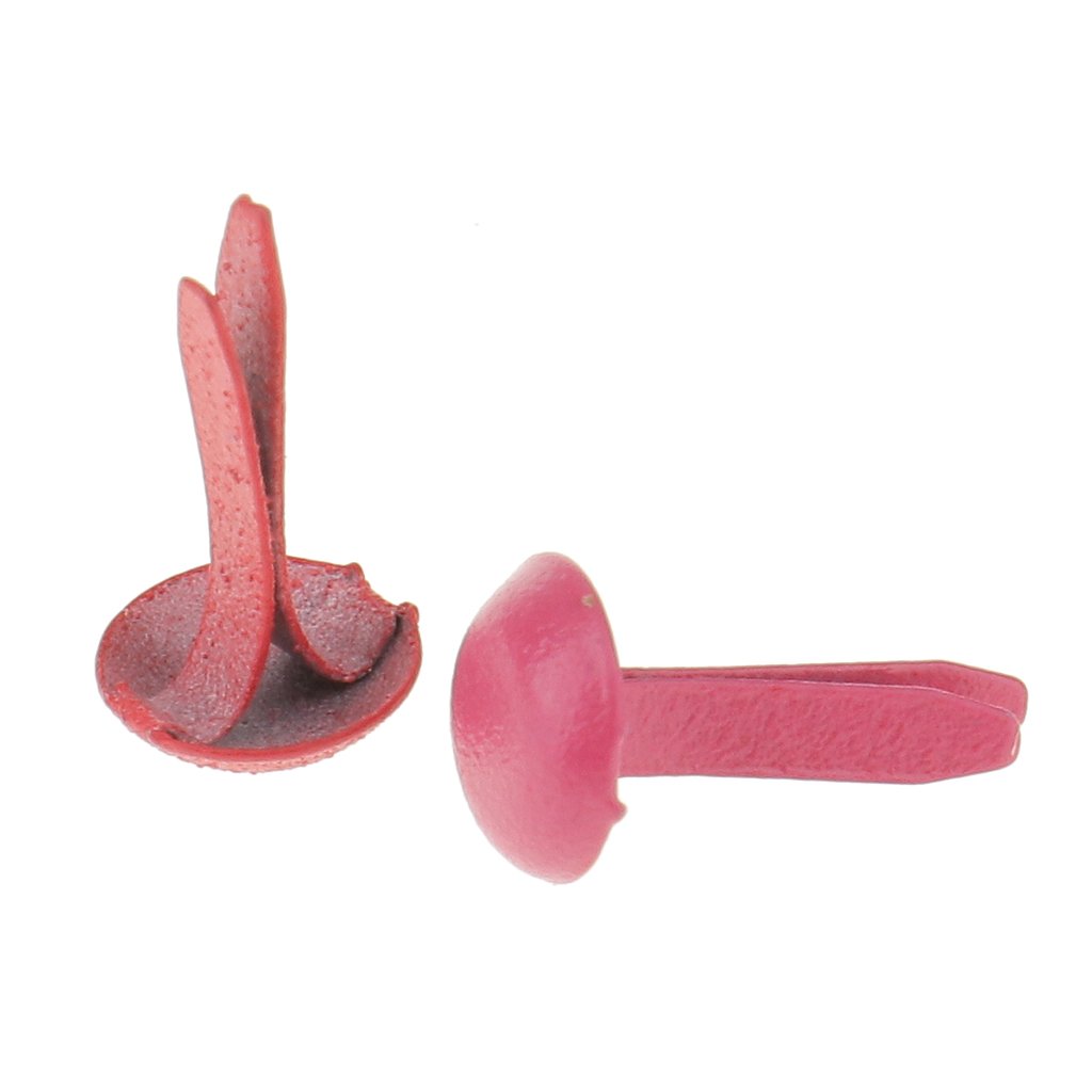 LOUKEKE Retro Bastel-Brads Mix - Dekorative Metall-Verschlüsse Für Scrapbooking Und Handwerk