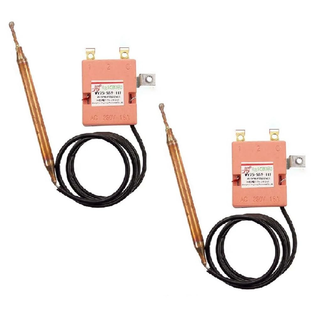 UDSKNV[KSL Mechanical Regulator Temperature Control Thermostat Switch for Electric Water Heater 75 Degree